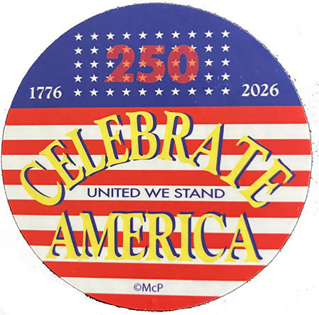 250 Celebration Sticker