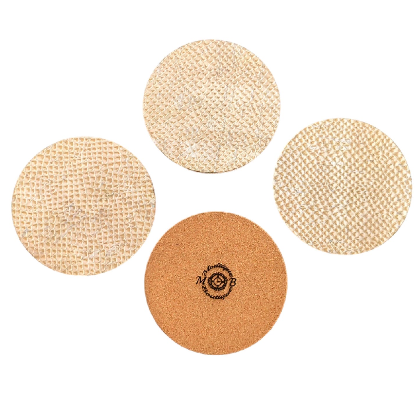 Vegan Leather Coaster