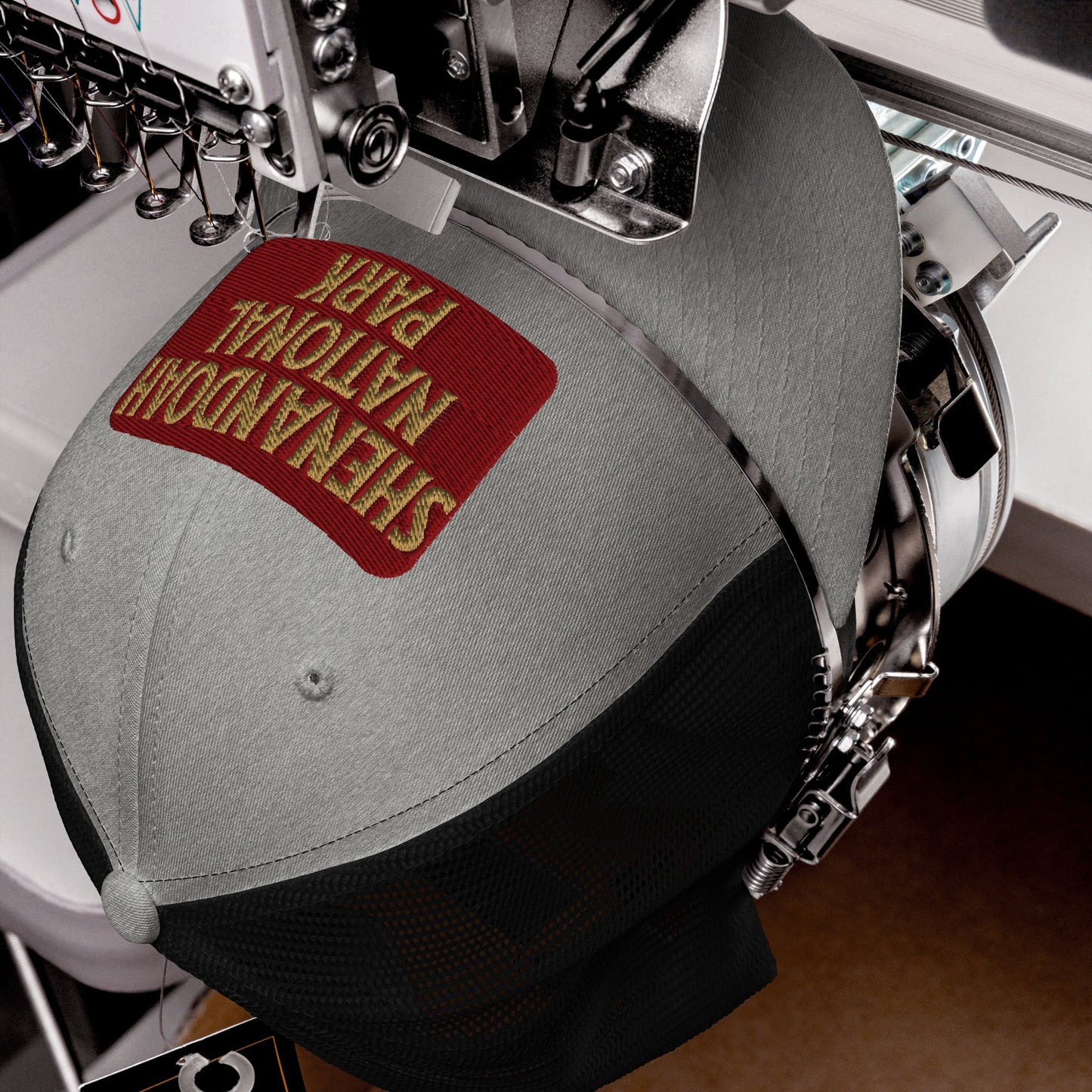 Shenandoah National Park Sign Embroidered Trucker Hat