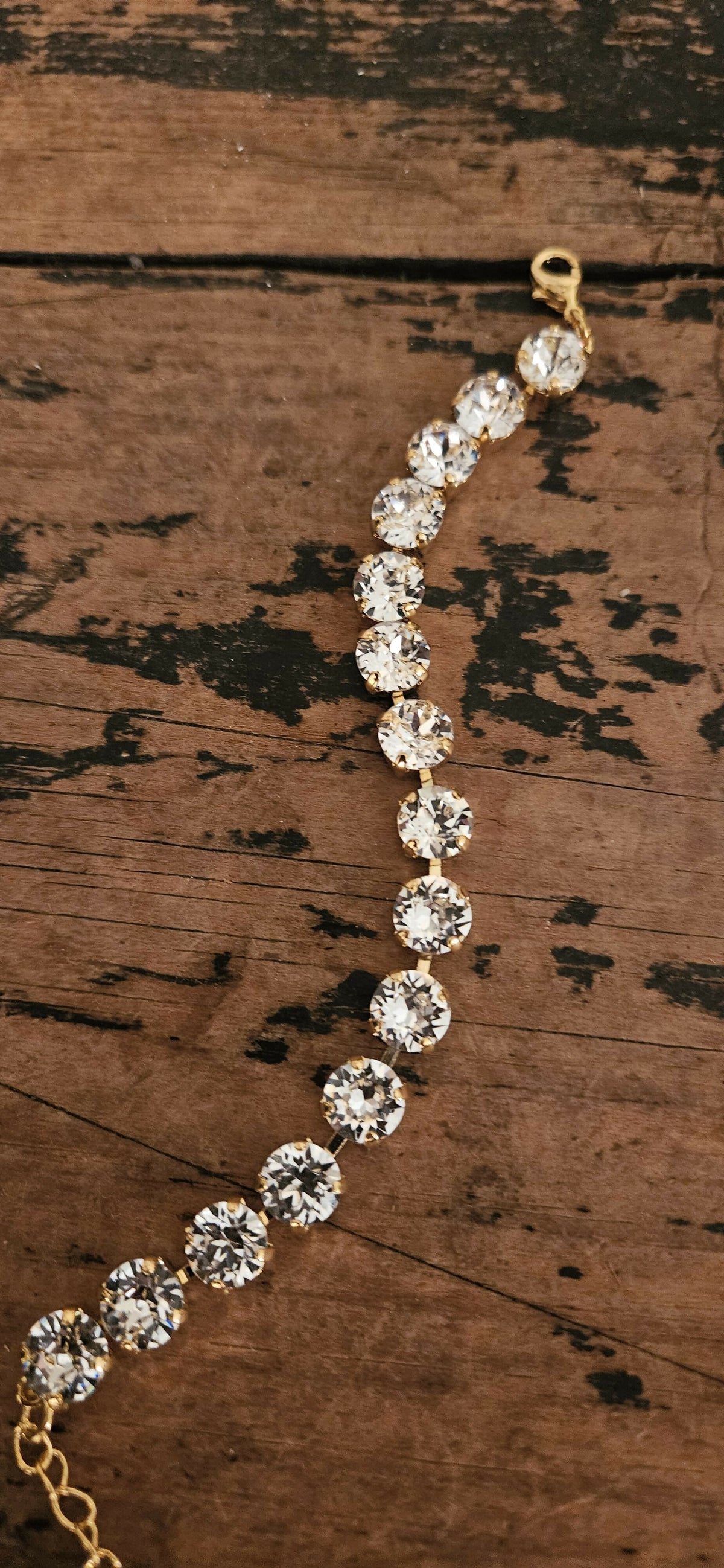Anytime Crystals 8.5mm Swarovski Crystal Bracelet