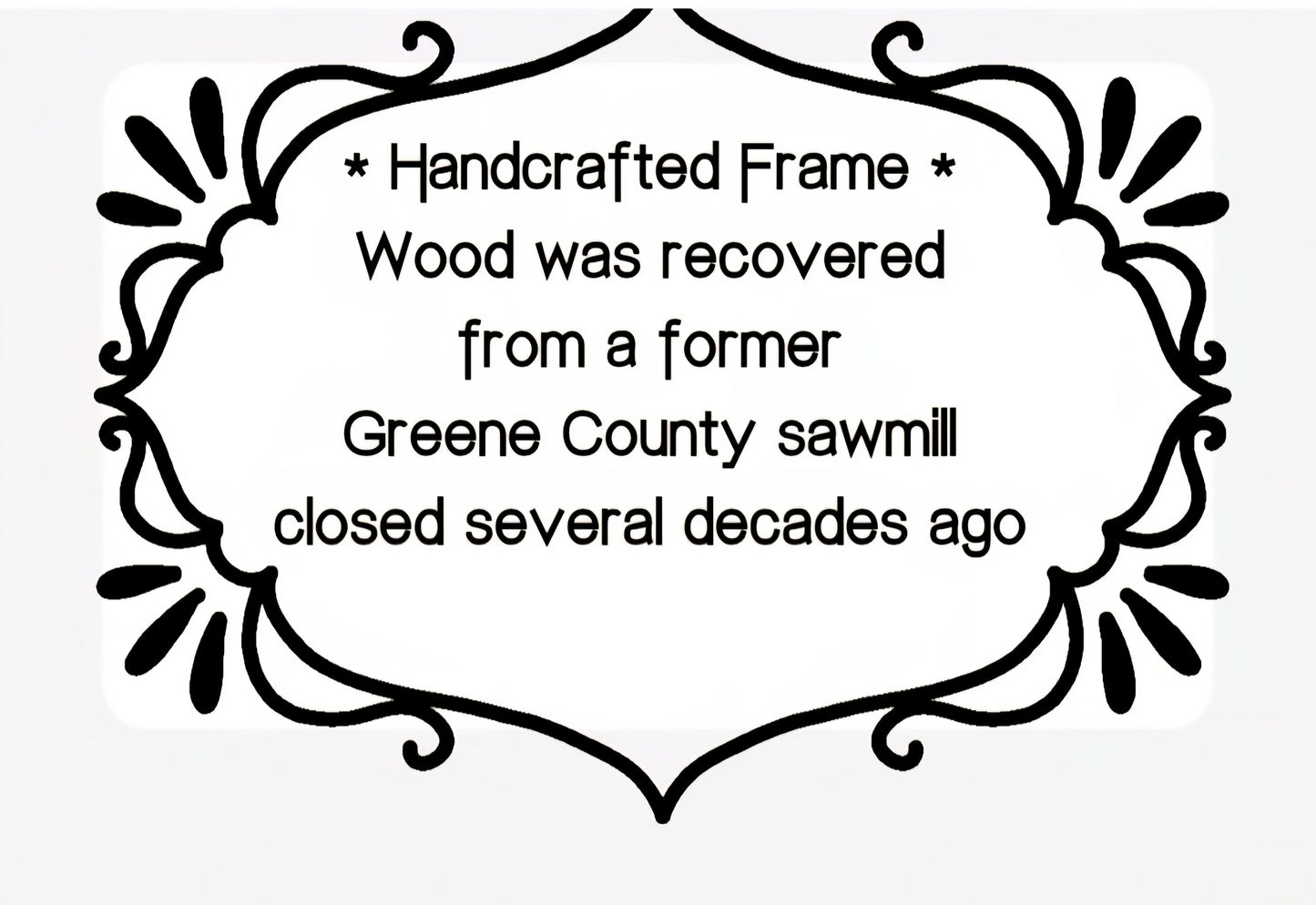 Anytime Crystals Handcrafted Frame Wreath