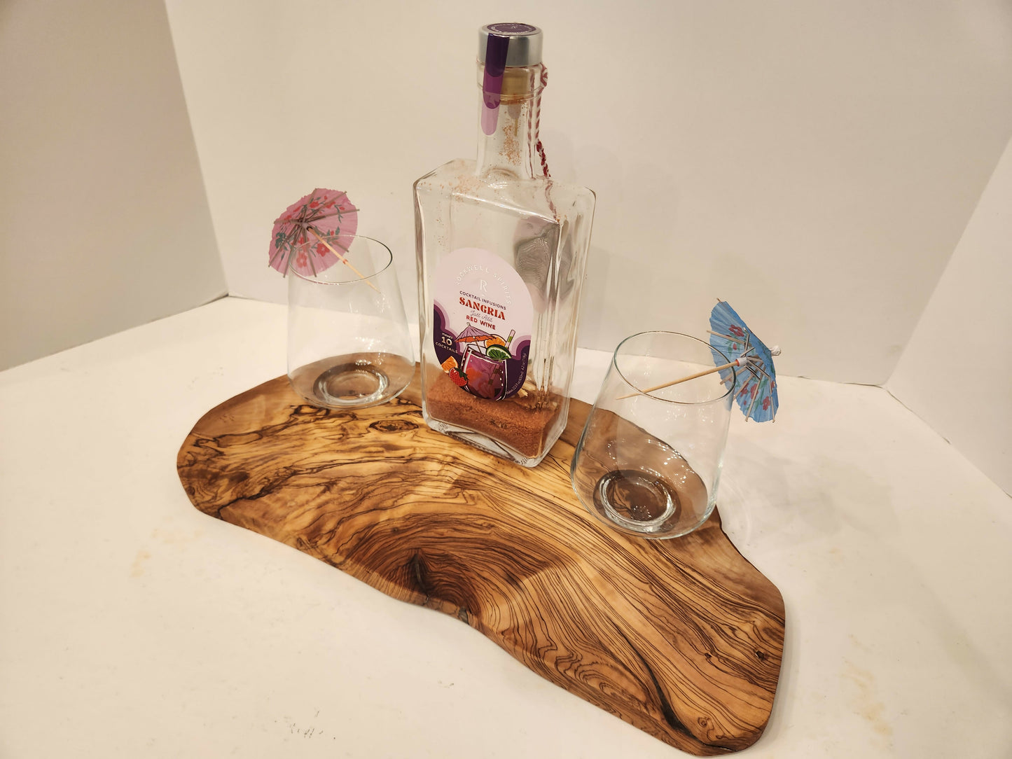 Char-Shooterie board and Sangria Cocktail set