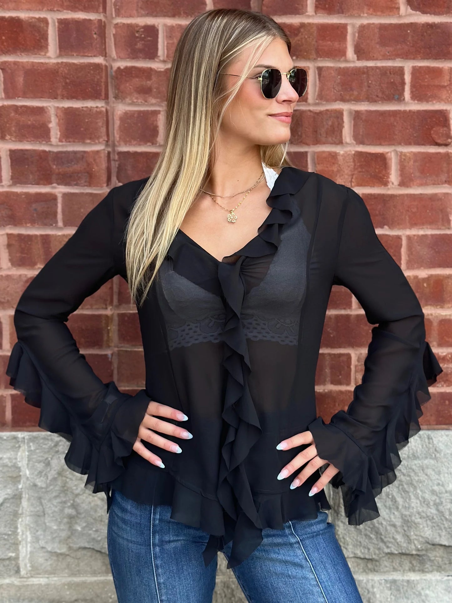Dark Romance Blouse