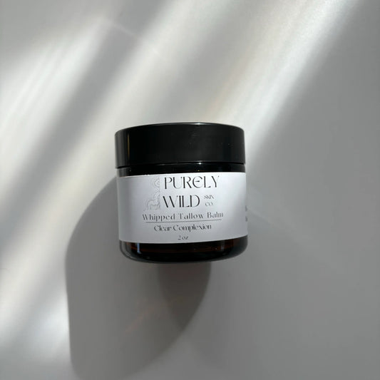 Clear Complexion Tallow Balm by Purely Wild Skin Co. 2 oz