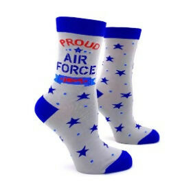 Proud Air Force Mom Women's Socks