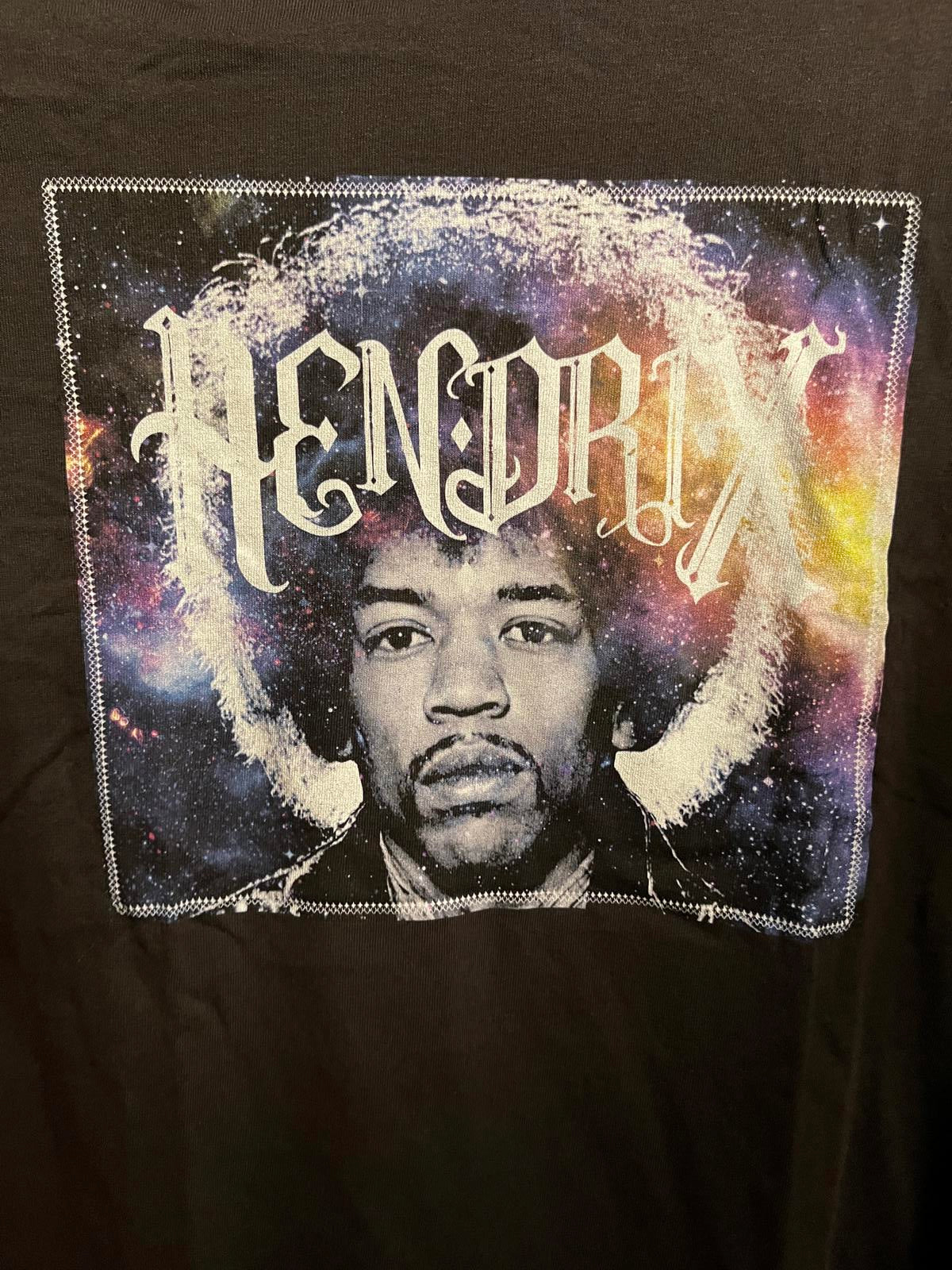 Y2K Jimi Hendrix Space T-shirt Karl Ferris Psychedlic Photo