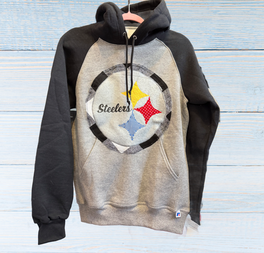 Steelers Embroidered Sweatshirt Small
