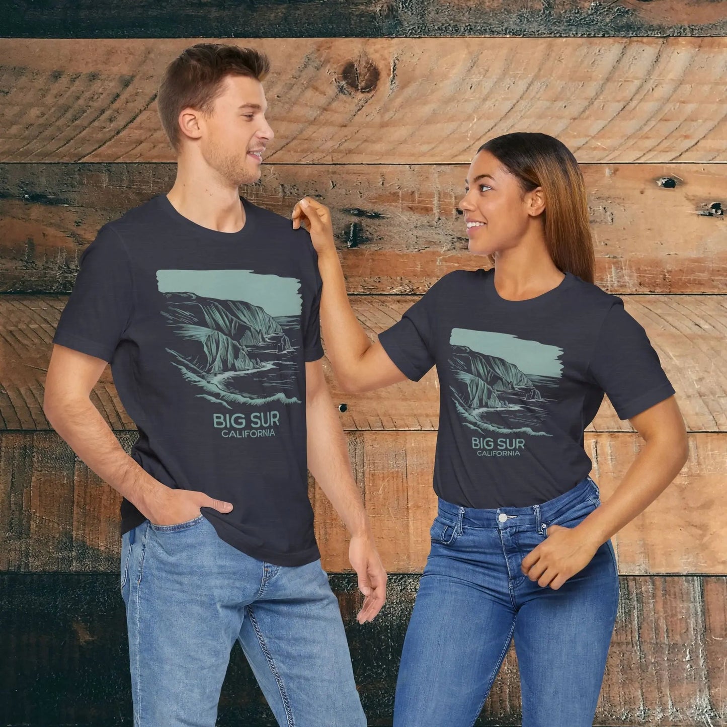 Big Sur California Unisex Fit Soft T-shirt Nature Tee