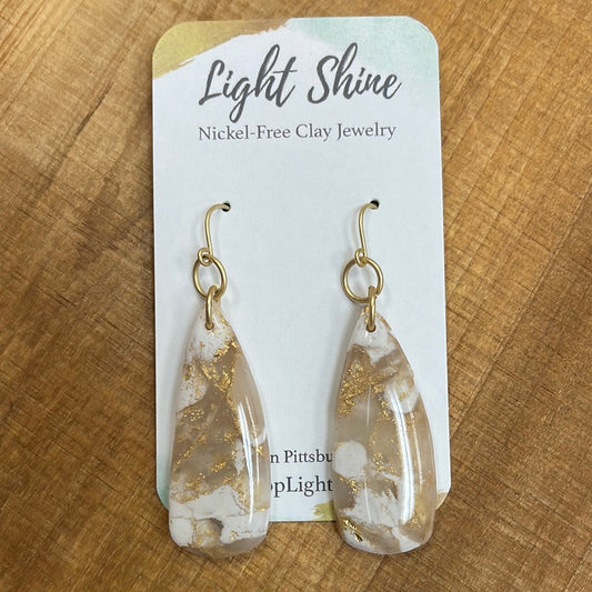 Translucent Dagger Dangle Earrings