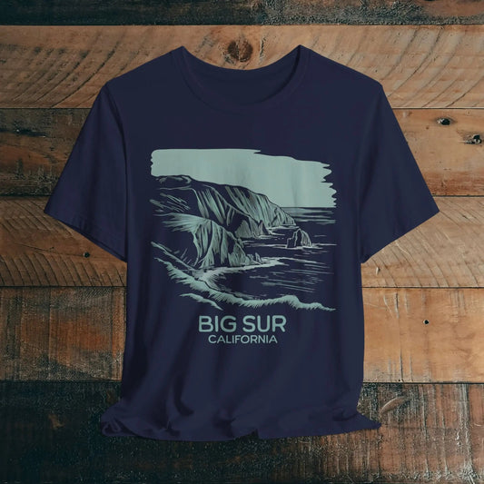 Big Sur California Unisex Fit Soft T-shirt Nature Tee