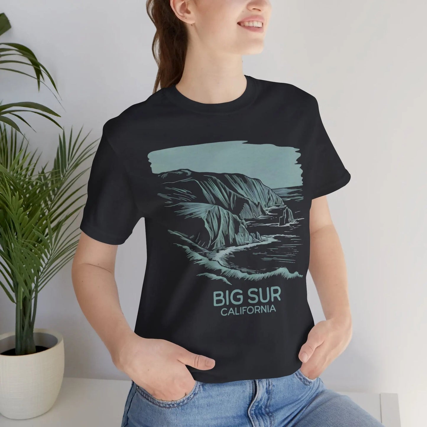 Big Sur California Unisex Fit Soft T-shirt Nature Tee