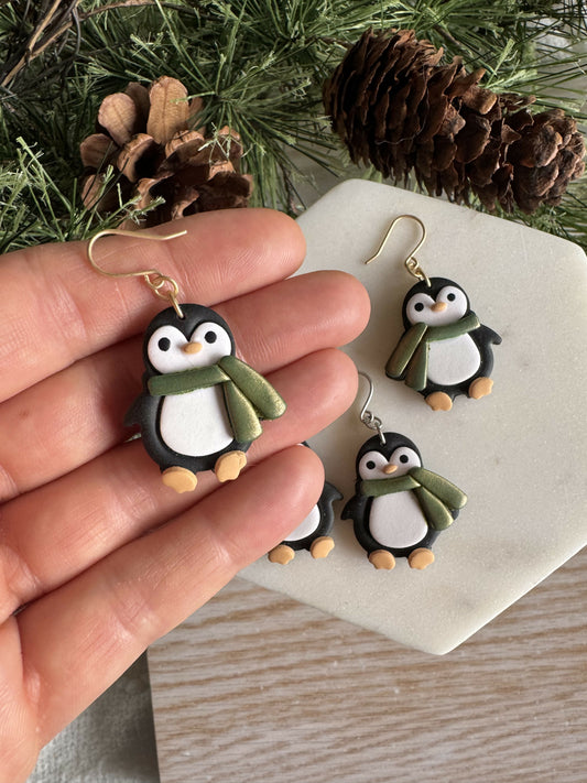 penguin earring