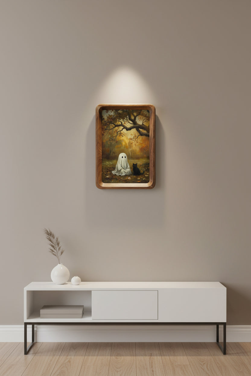The Quiet Ghost 4x6 framed print