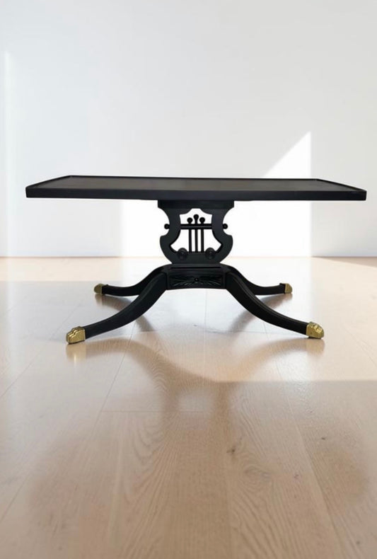 Estella's Clawfoot Harp Table