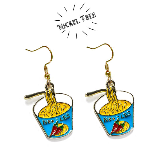 Cup O‚Äô Noodles Ramen Earrings