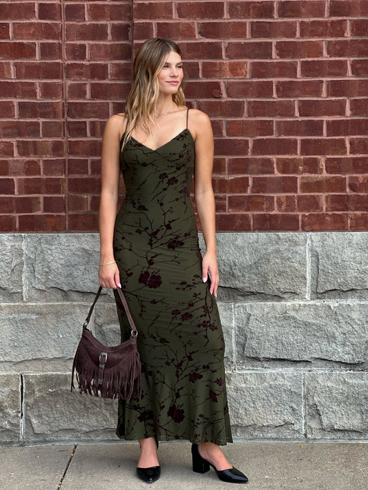Isla Mesh Maxi Dress