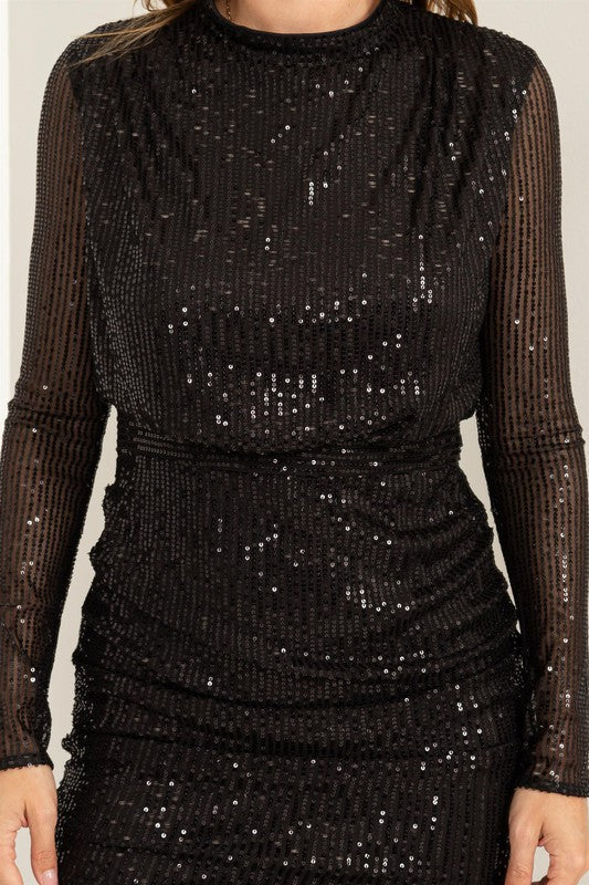 Sparkling Sequin Mini Dress