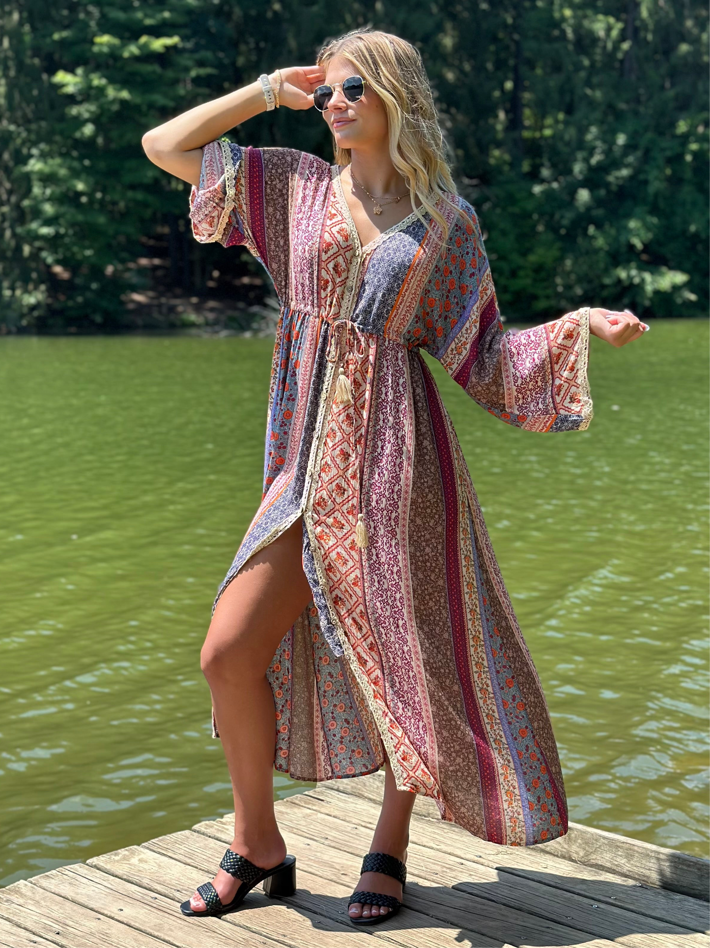 Sweet Escape Maxi Duster Dress