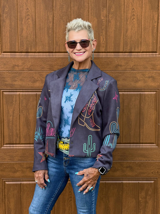 Neon Cowgirl Jacket