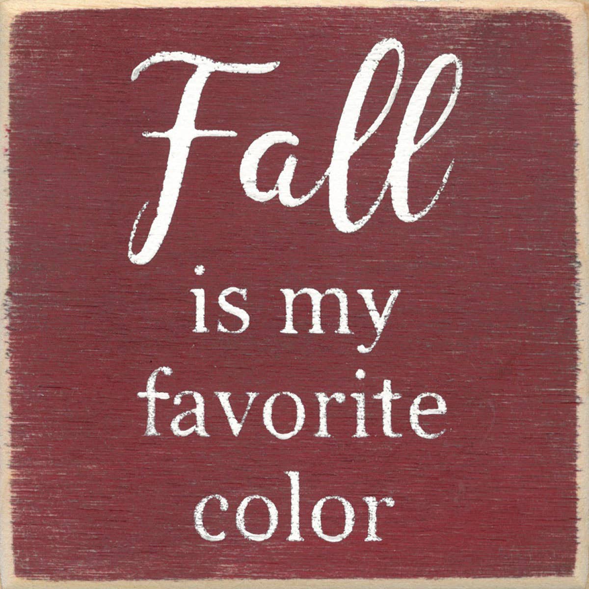 4X4-417 Fall Sign