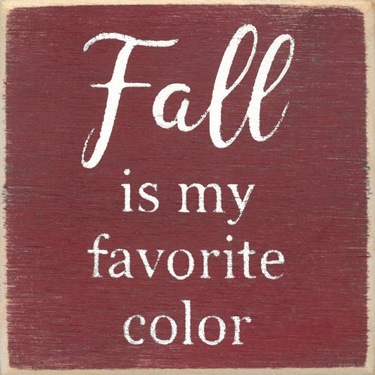 4X4-417 Fall Sign