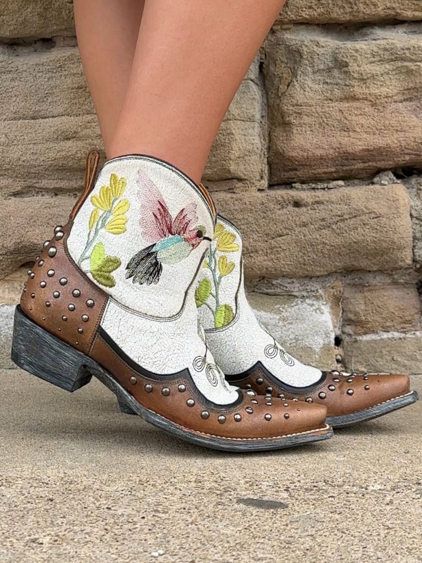 Adriel Hillstar Short Boots by Old Gringo