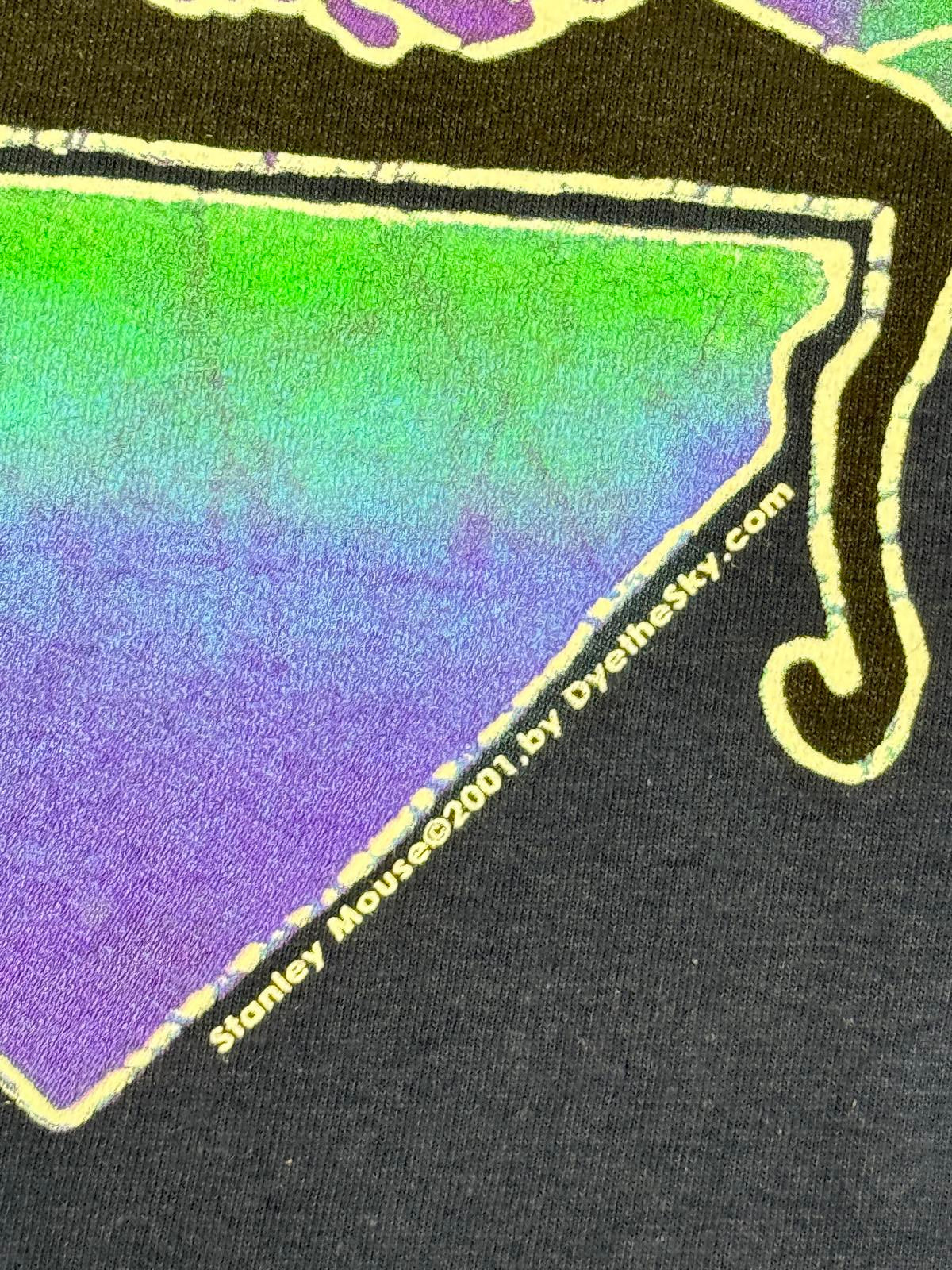 VTG Jerry Garcia T-shirt Cats Under The Stars Tee - S