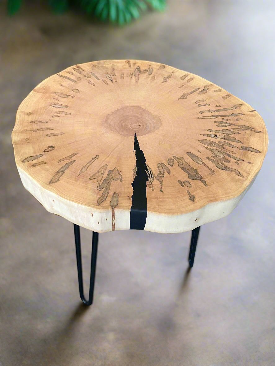 Spalted Maple Accent Table
