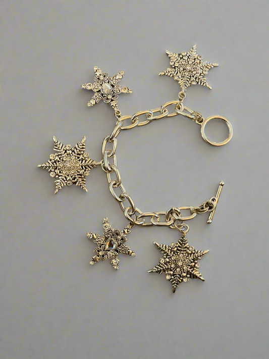 Snowflake Charm Bracelet
