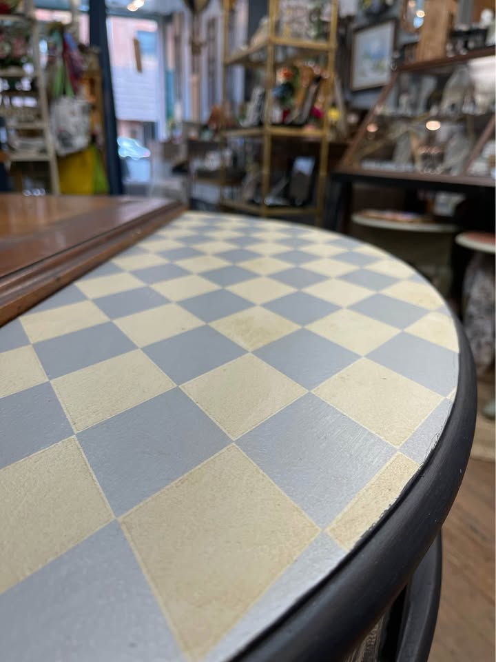 Alice Inspired Half Moon Table