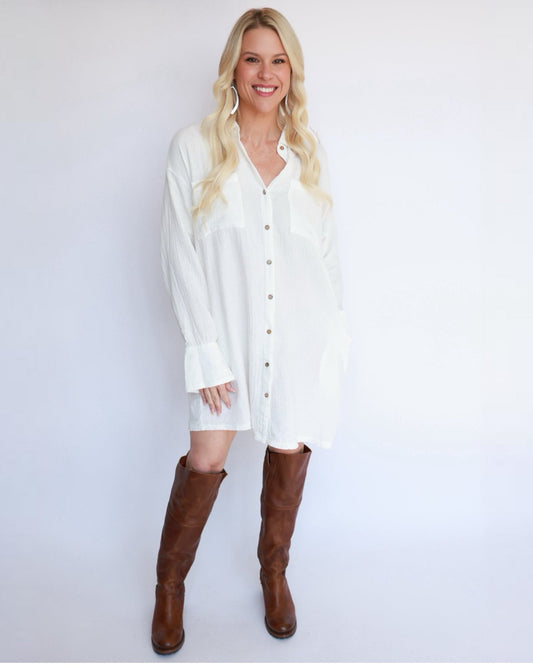 Simply Perfect Shirt Dress