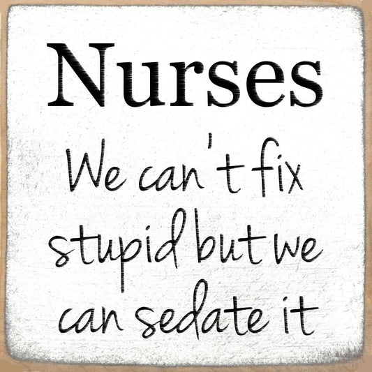 4x4-803 Nurses Sign