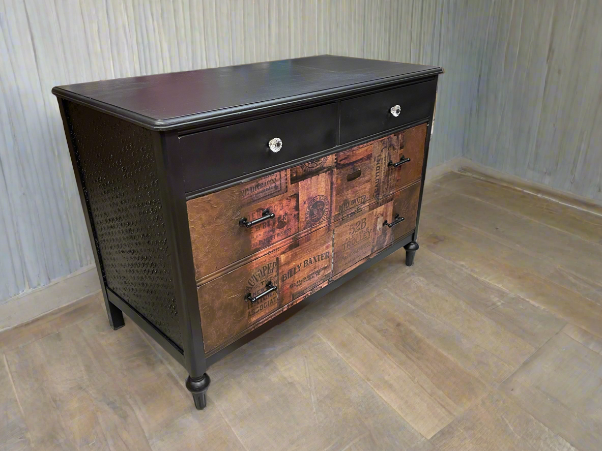 Rustic Crates Dresser