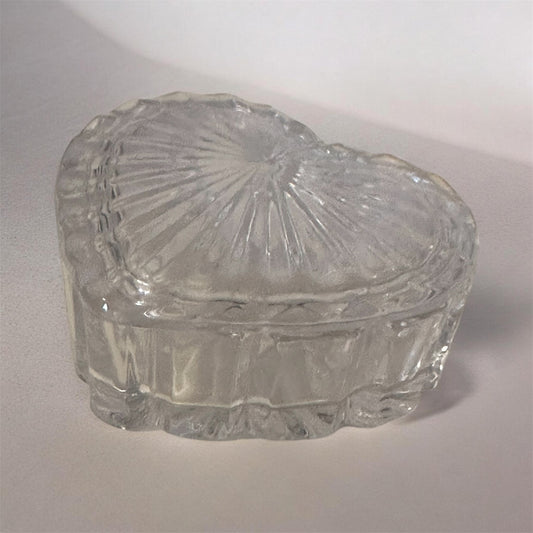 Heart Shaped Lidded Trinket Dish