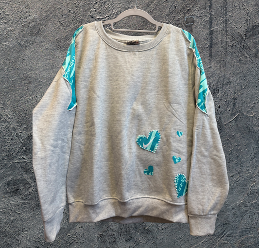 Upcycled Nike Sweatshirt Medium