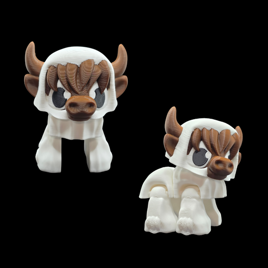 Ghost Highland Cow