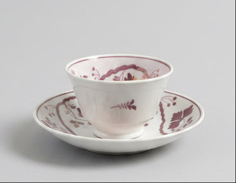 Handleless Cup and Saucer