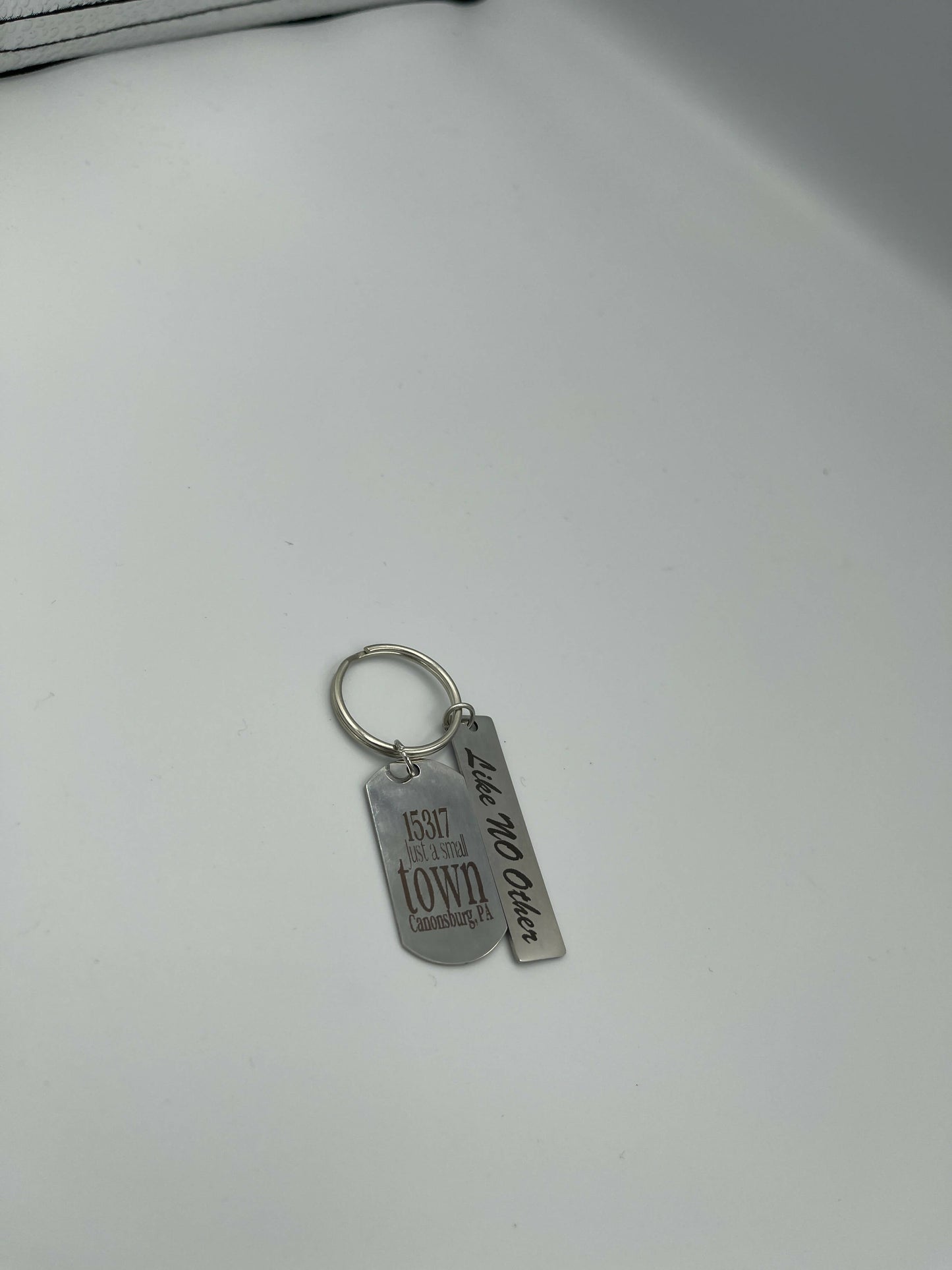 Laser Metal Keychains