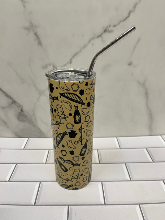 30 oz Pittsburgh Tumbler