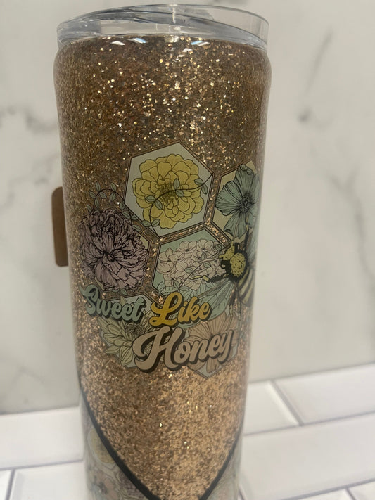 Tumbler-Gold Sweet Like Honey