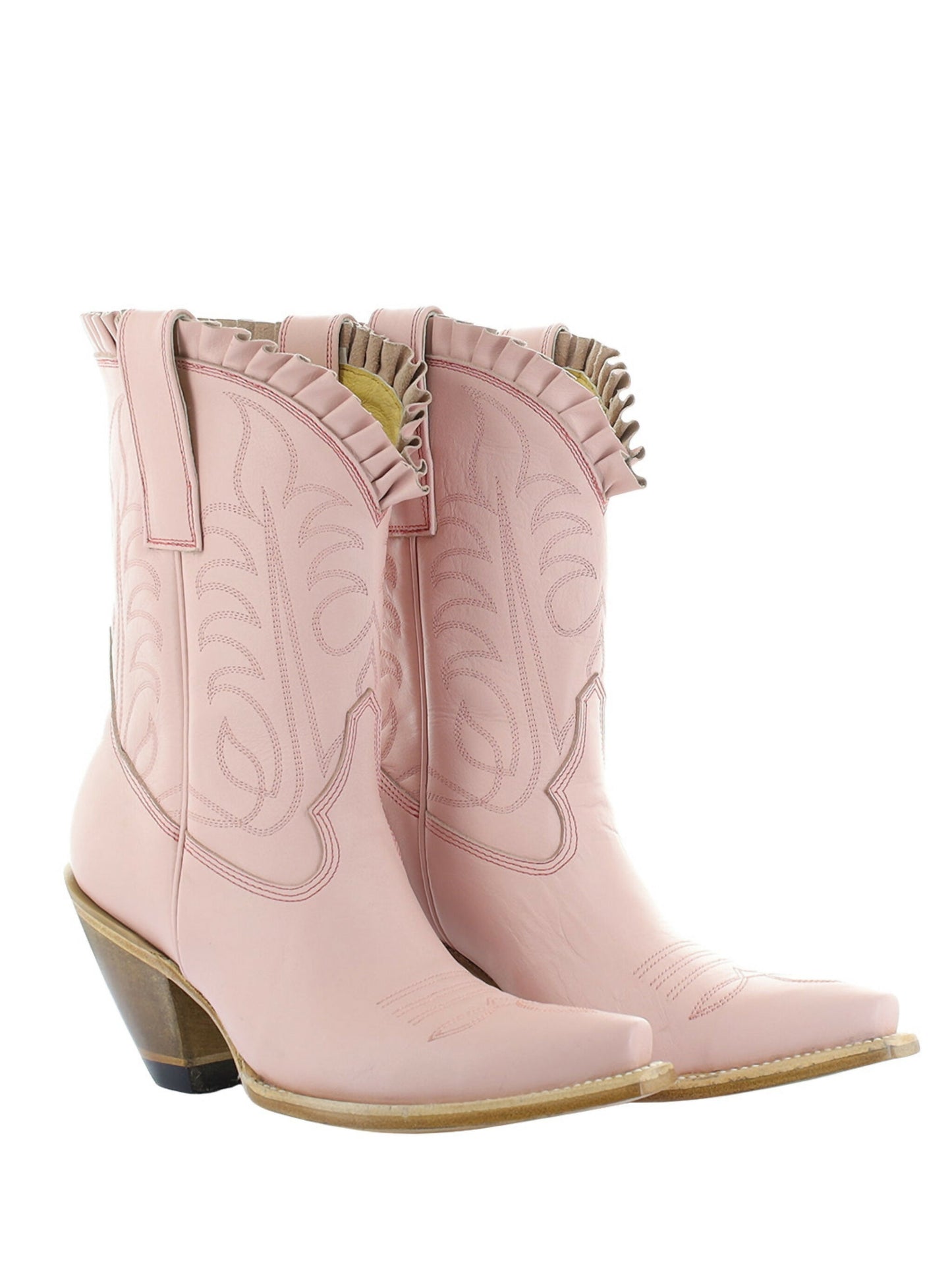 Old Gringo Frill Ride Pink Boots