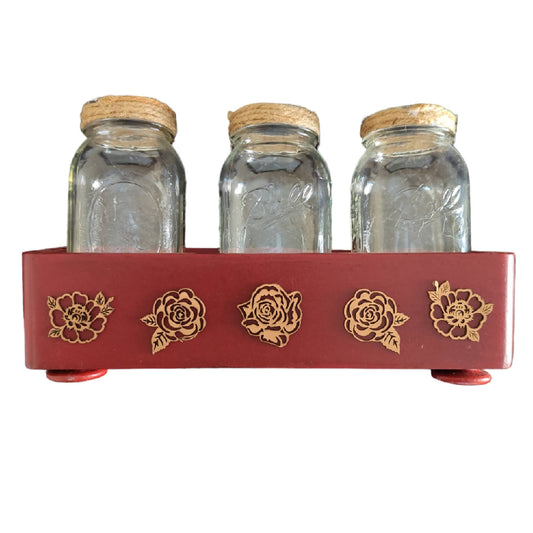 Mason Jar Flower Box