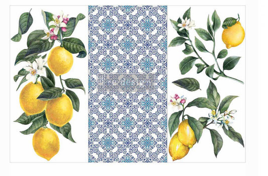 Lemon Tree- Redesign with Prima- Small Decor Transfer