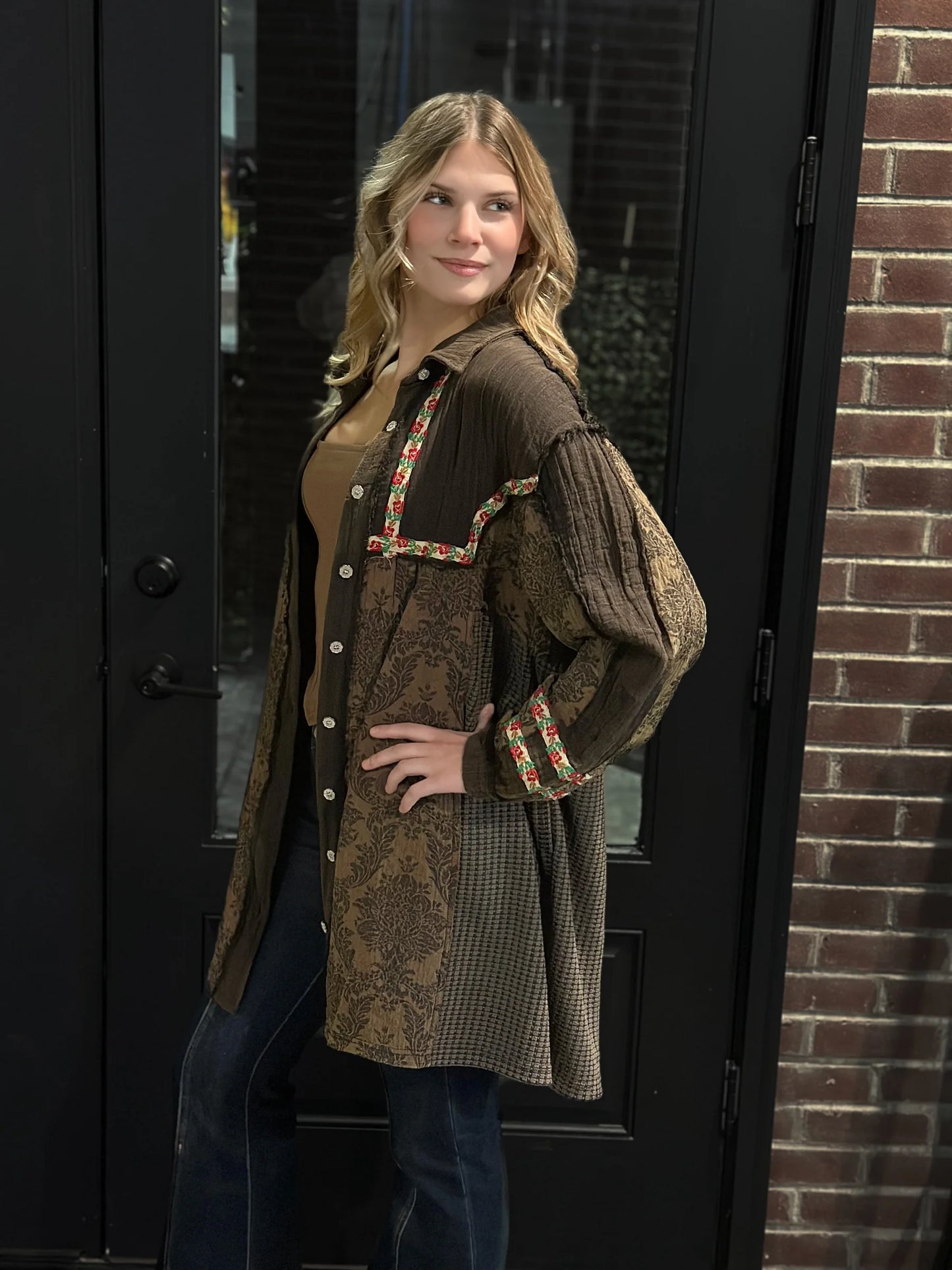 Vivienne Majestic Bloom Long Jacket