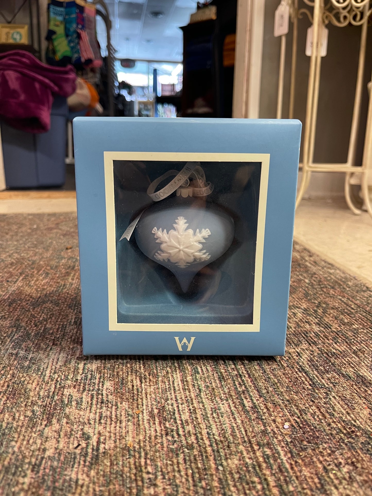 Wedgewood Blue Ornament