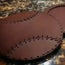 Leather Baseball Coasters