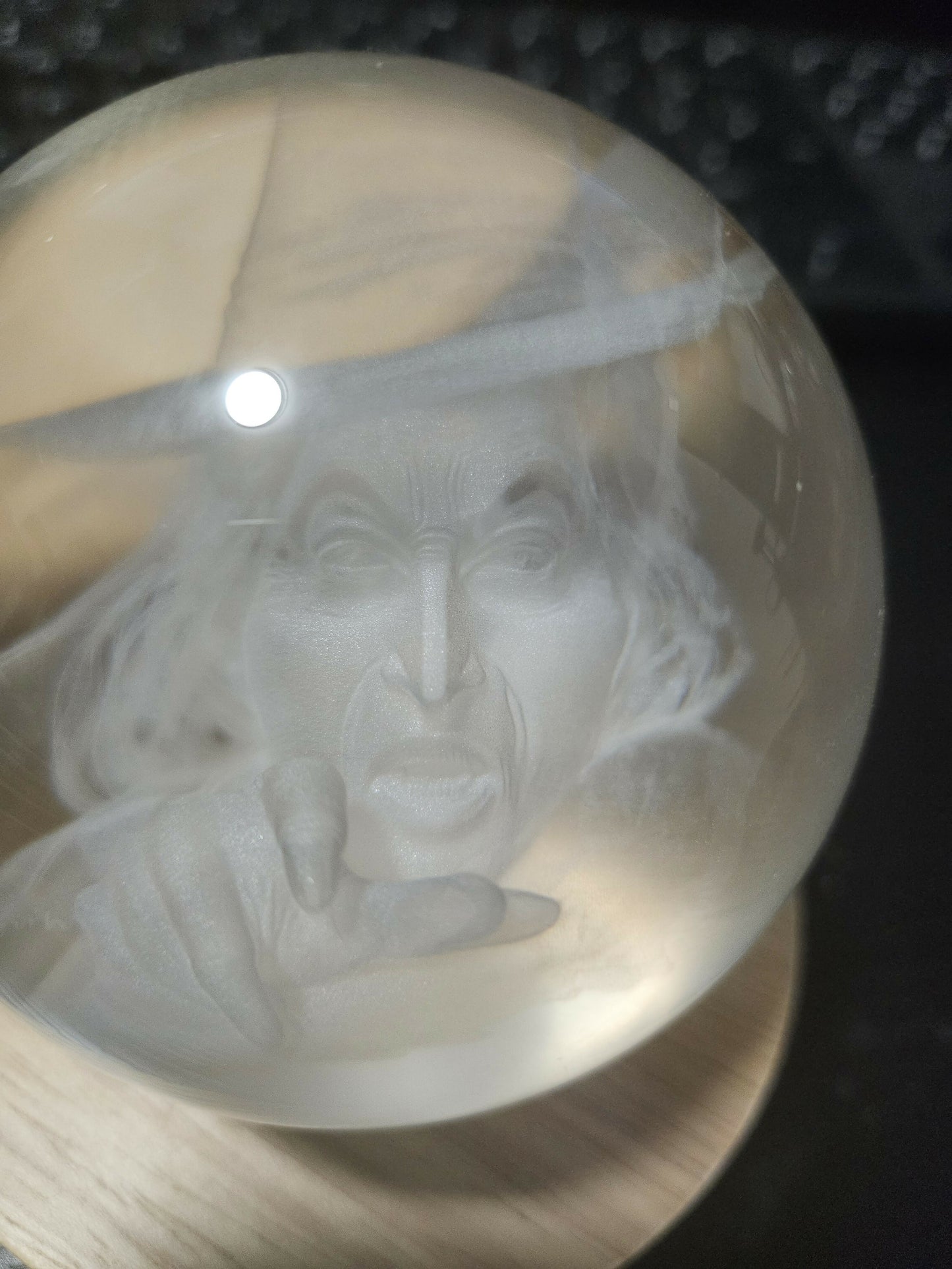 3D Inner Engraved K9 Crystal