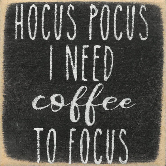 4X4-407 Hocus Pocus Sign