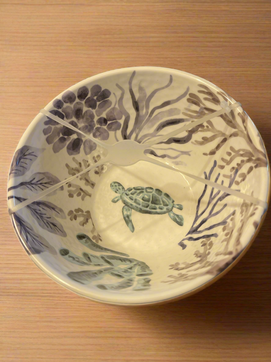 Melamine Sea Turtle Bowls  (4)