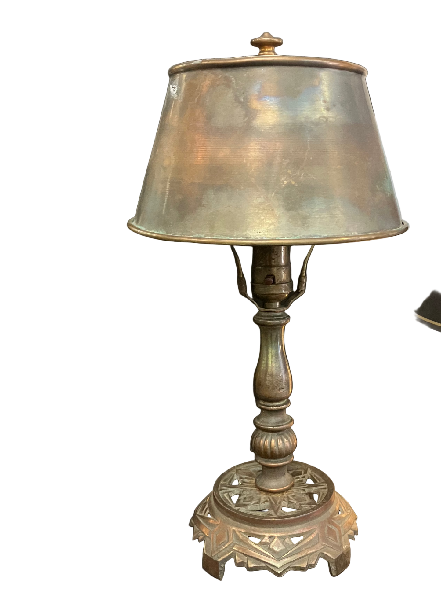Vintage Copper Lamp